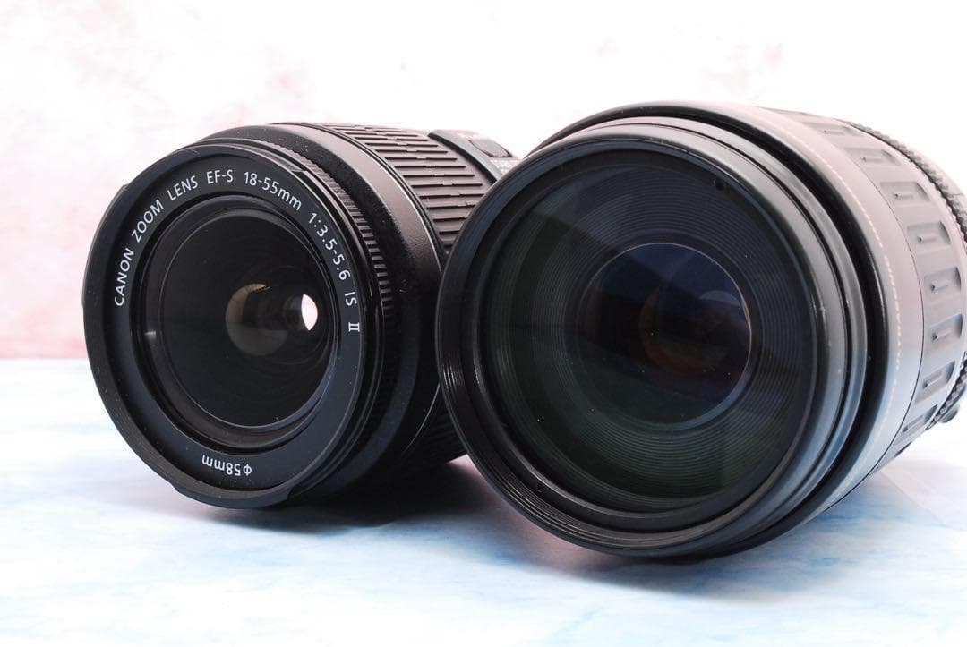 Canon EOS 9000D★一眼レフカメラ★お得なWレンズ★Wi-Fi