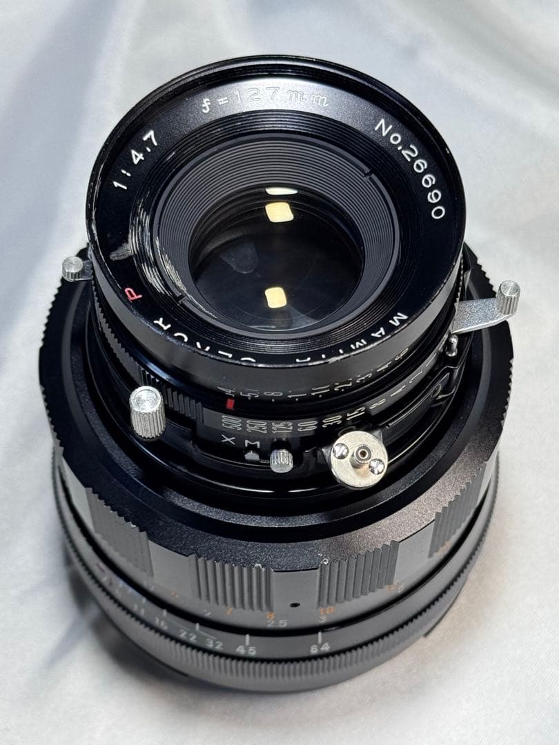 mamiya universal 127 4.7 ロールフィルム セット動作確認