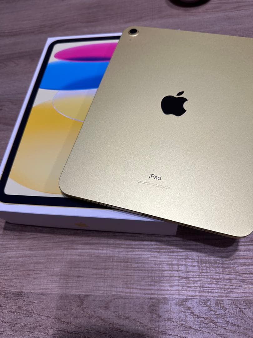 イエロー iPad 本体 充電器付き