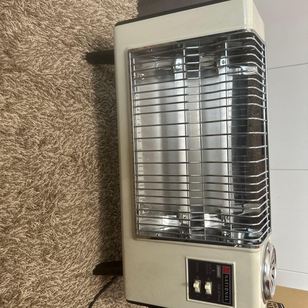 NATIONAL DS-27NA 電気ヒーター スチーム機能付きレトロ