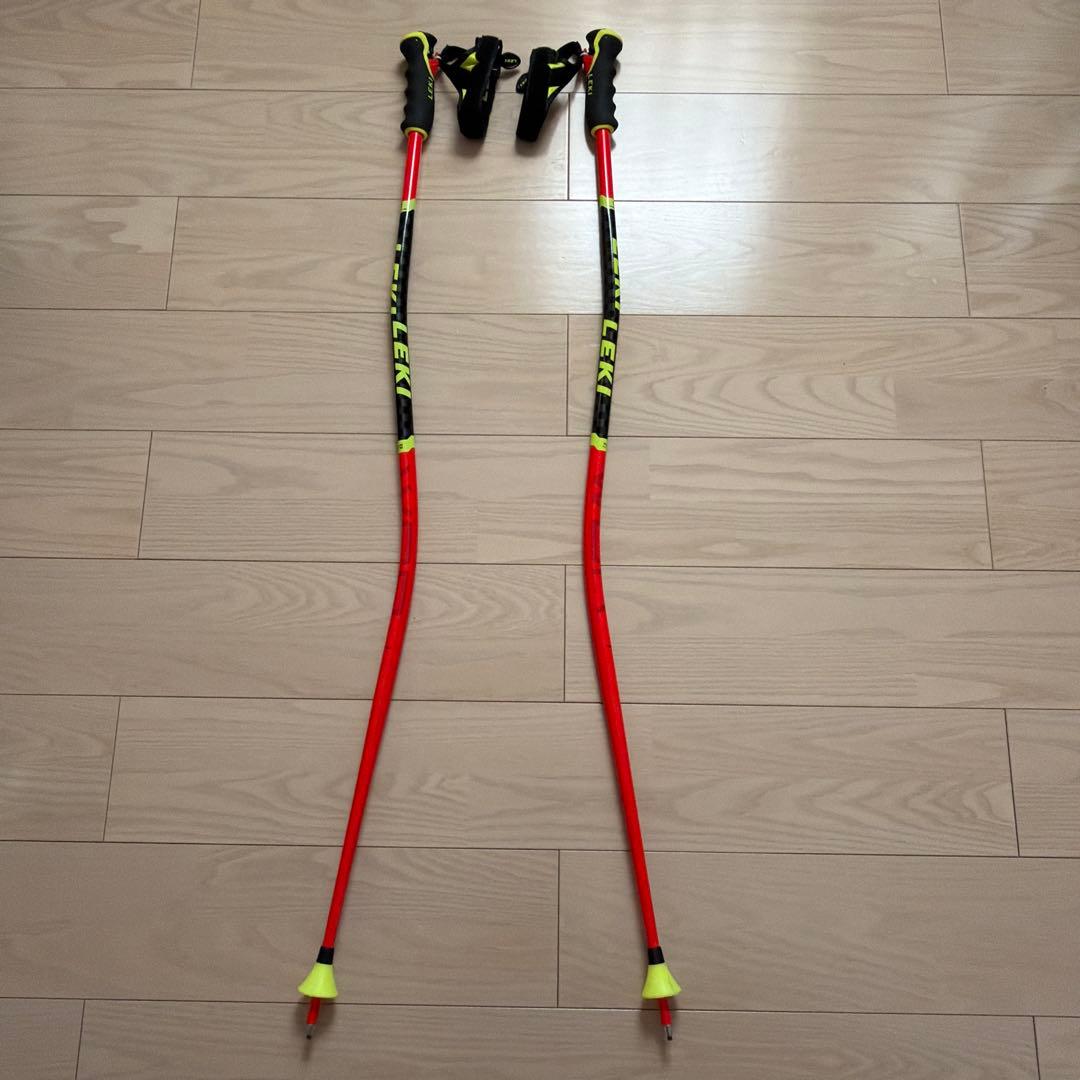 LEKI スキー　ポール　GS　ジュニア　110㎝