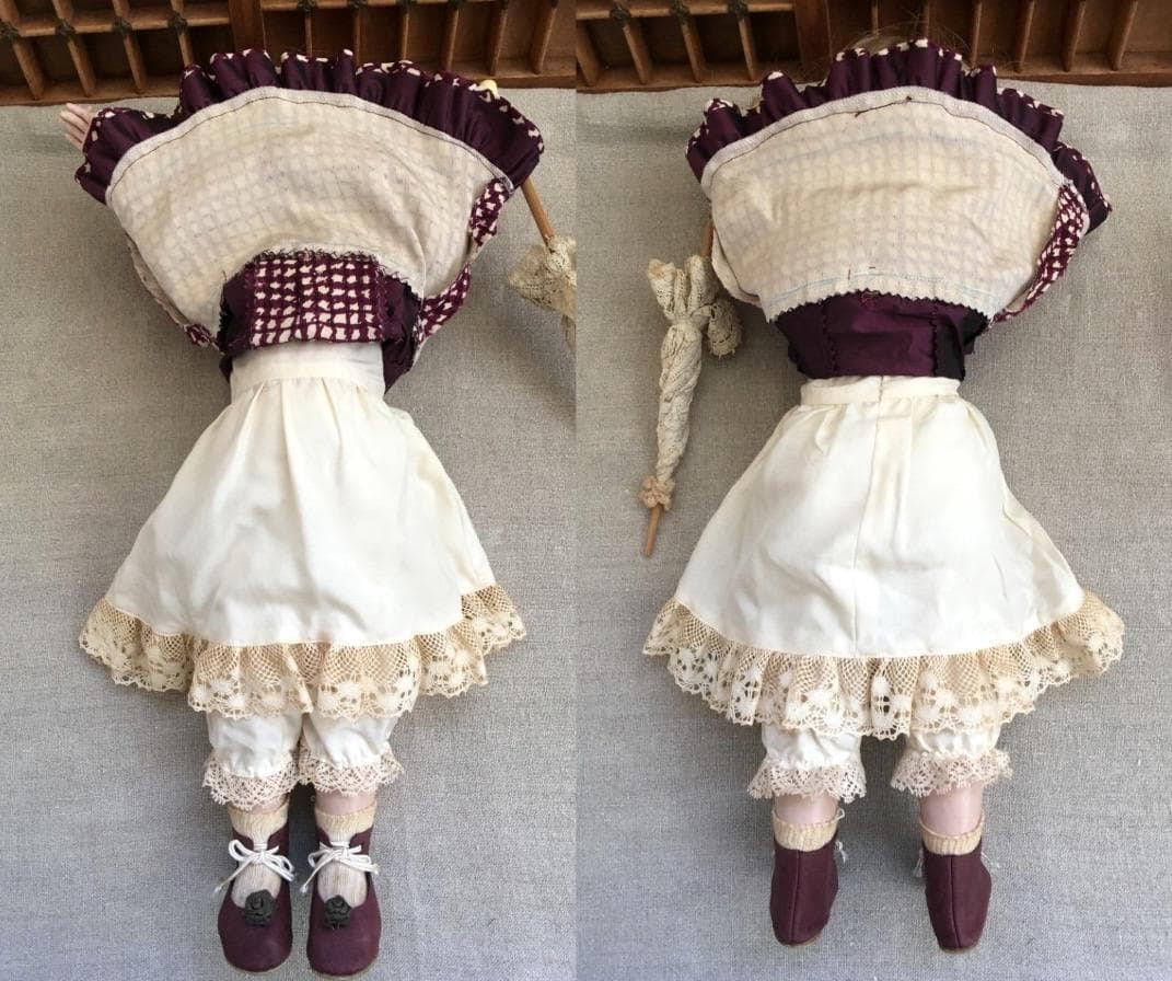 ビスクドール 8/25-45-Bru (リプロ) 作家様モノ 45cm