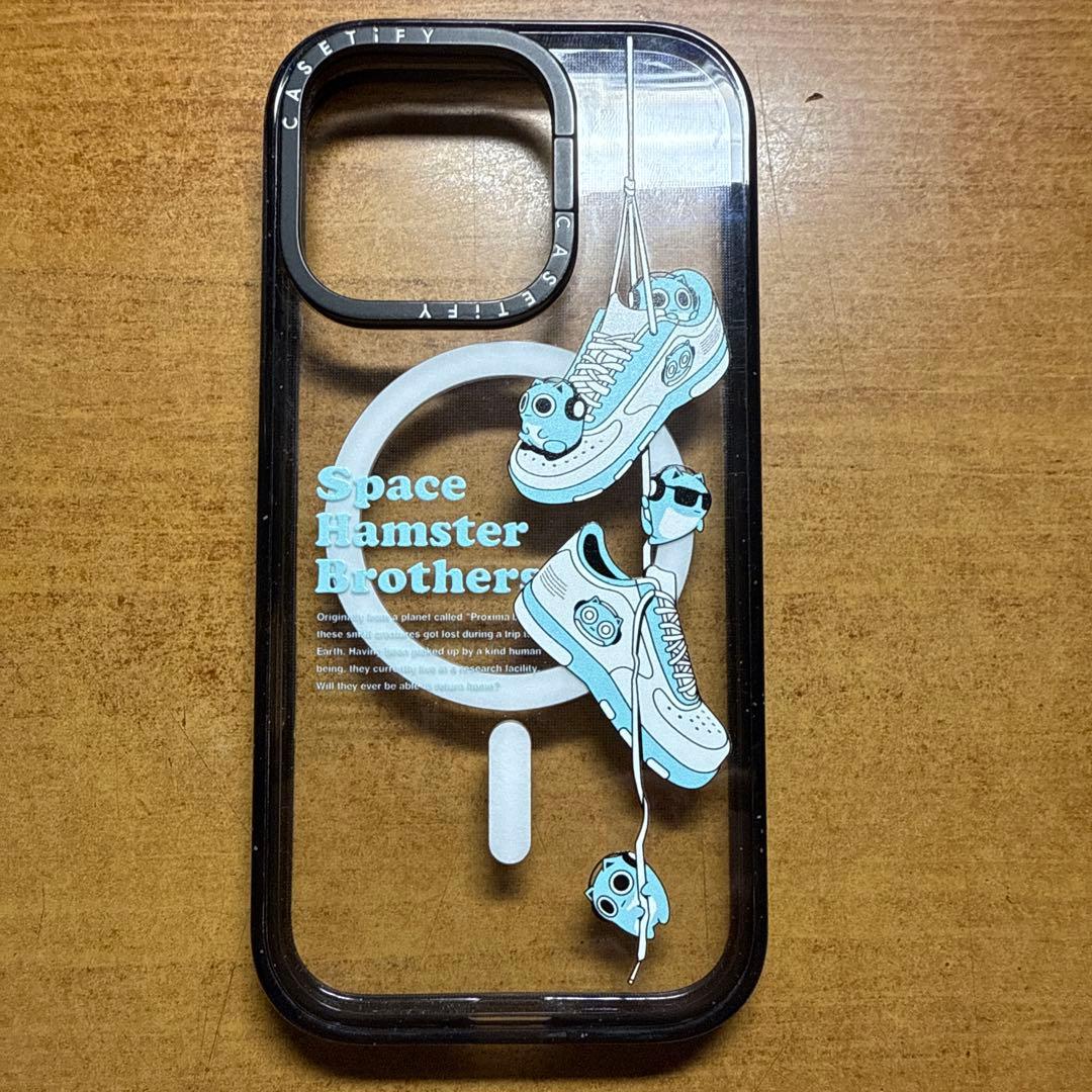 Space Hamster Brothers iPhoneケース