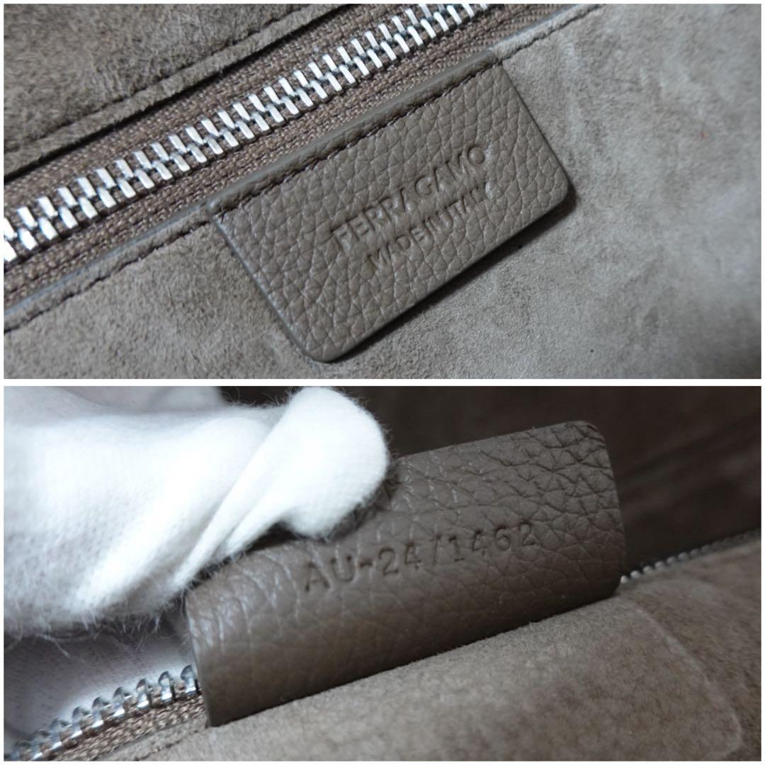 フェラガモ　イーストウエスト　トートバッグ　ビジネスバッグ　ハンドバッグ　大容量