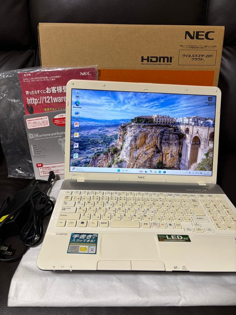 【整備品】NEC LAVIE ノートpc Windows11