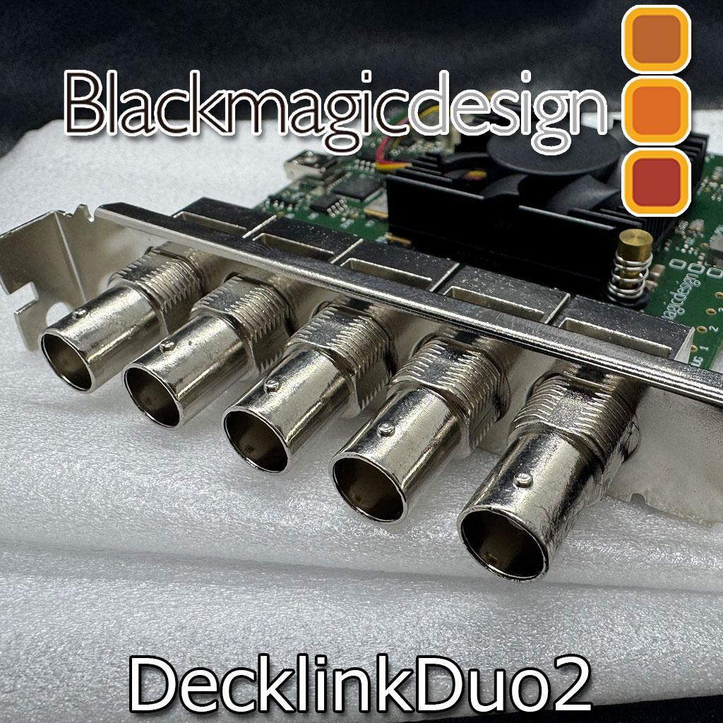 その他 Blackmagic Design Decklink Duo 2
