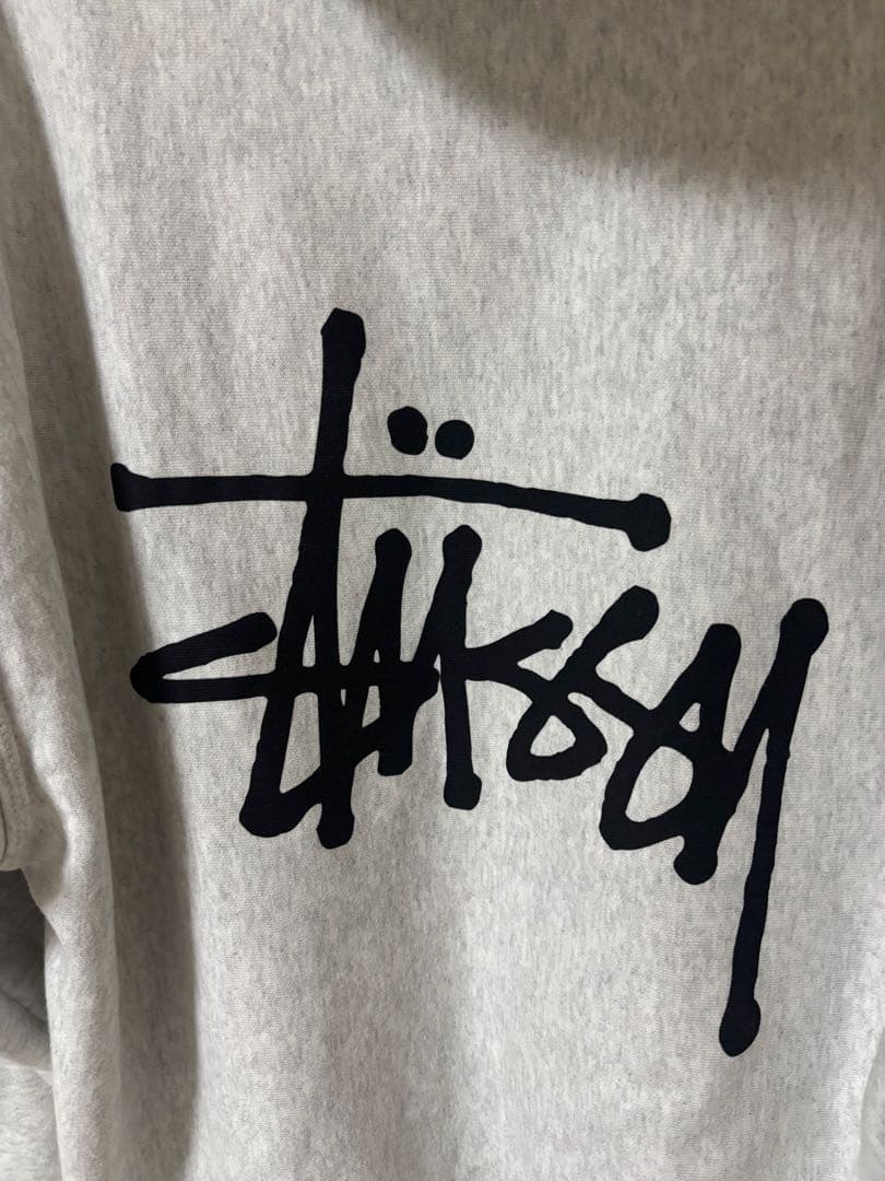 Stussy グレー フーディ