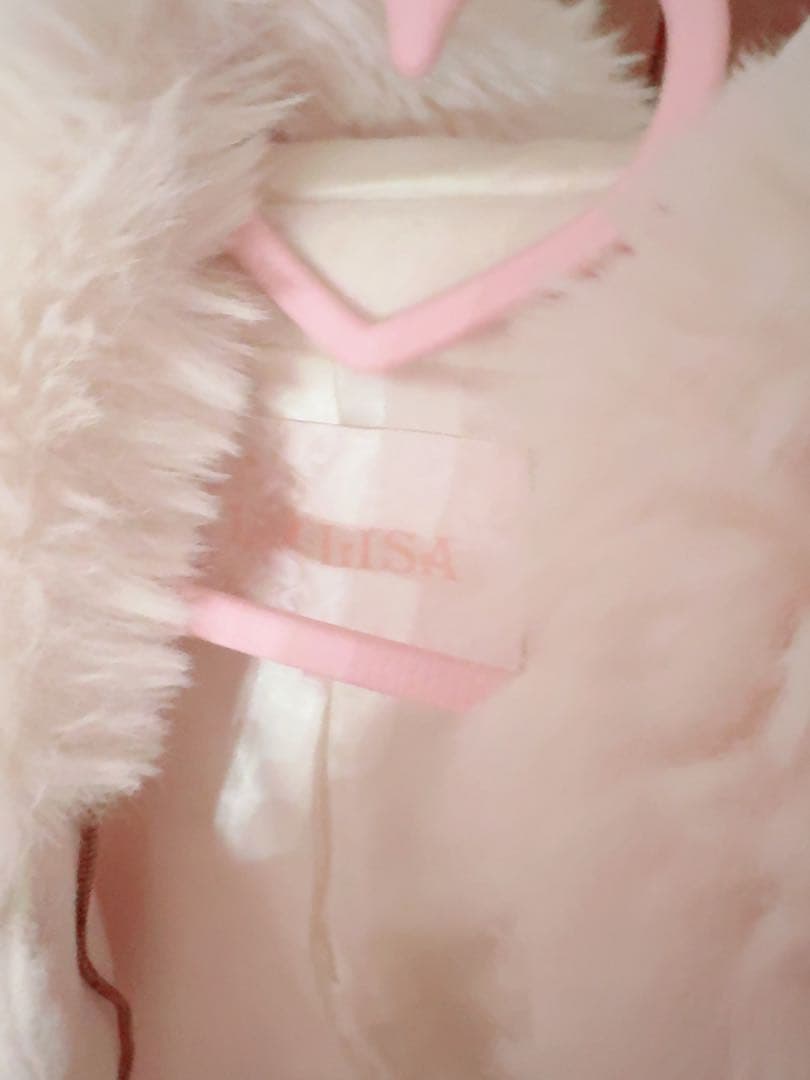 LIZLISA ビジューリボンショートフートコート レア