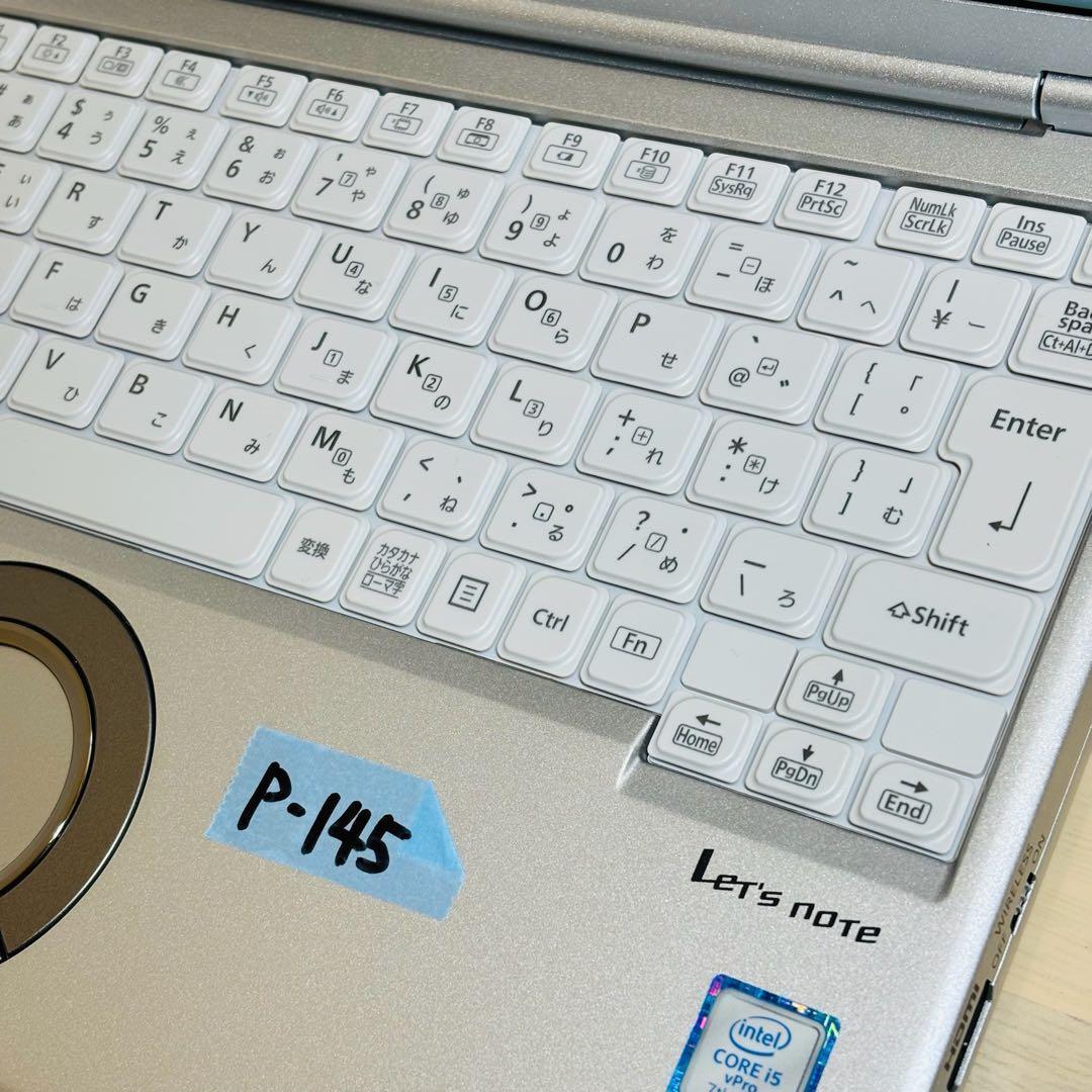 レッツノート PC Windows11 SSD DVD オフィス付き P-145