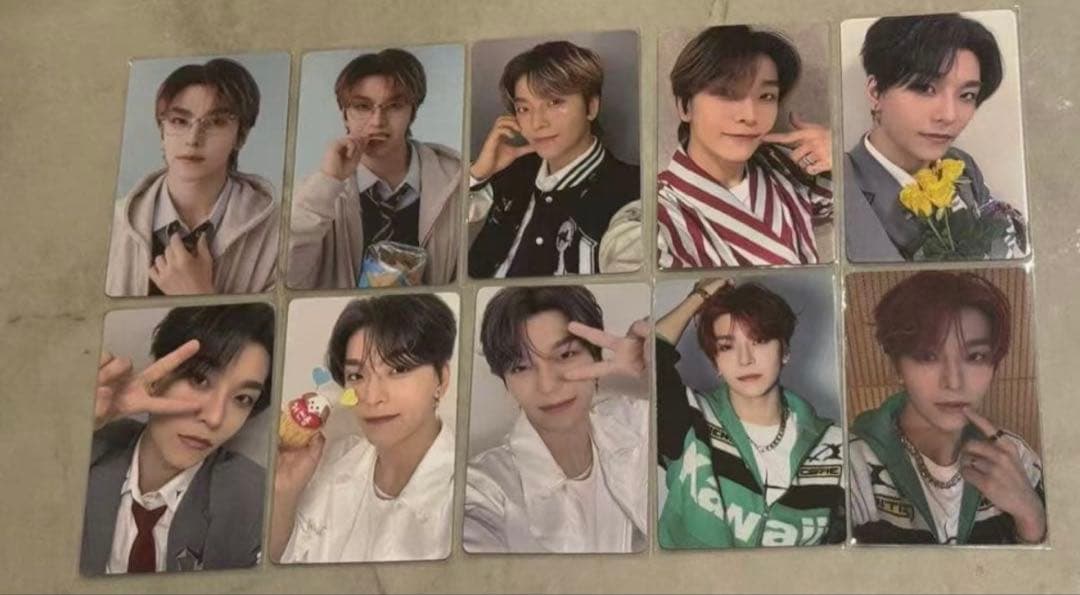 ボイプラ2 中国上海 アーカイブ展 2週目トレカ シンロン 10枚コンプセット