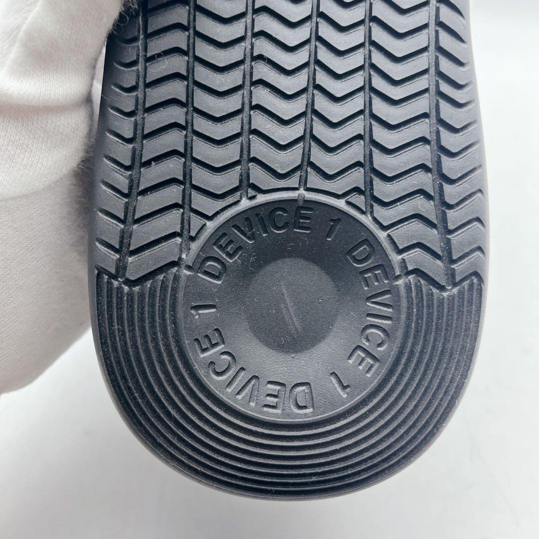 ほぼ未使用✨アウール デバイス1 ネロ レザースニーカー シボ革 オールブラック