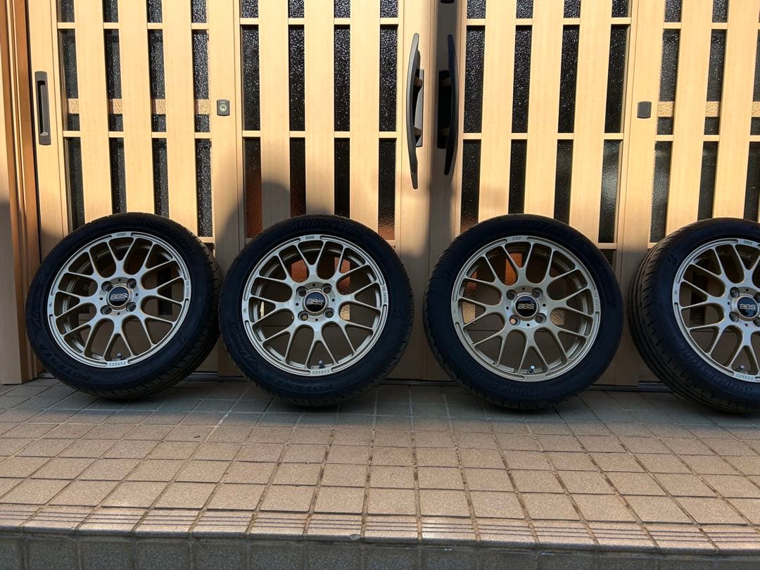 クロイチ　BBSホイールセット 15インチ　ポテンザ 165/55R15