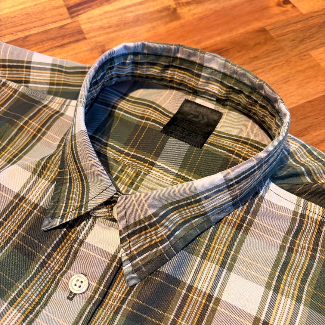 【美品】DAIWA PIER39 ダイワ ピア チェックシャツ L