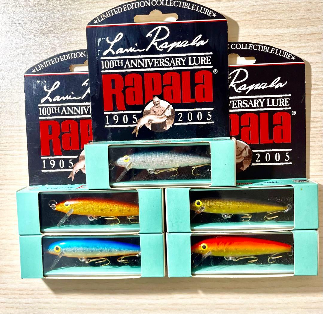 ラパラ 限定 アニバーサリー ミノー ラウリラパラ 5点セット￼