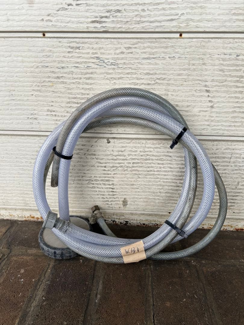 KB1★ツルミポンプ　HPJ-140-1 高圧洗浄機　ガン・給排水ホースセット