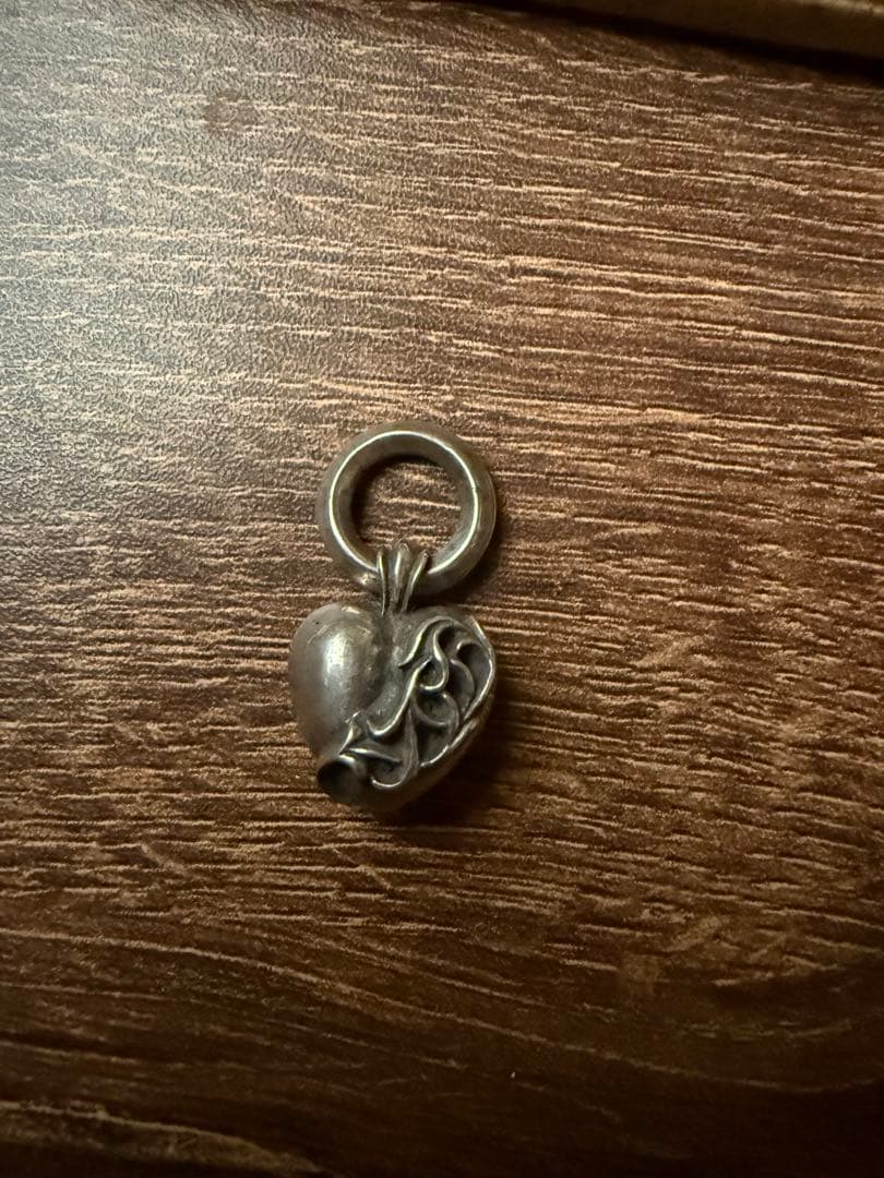 アラレ3号さん専用 シルバー925 ハート型ペンダント　クロムハーツ