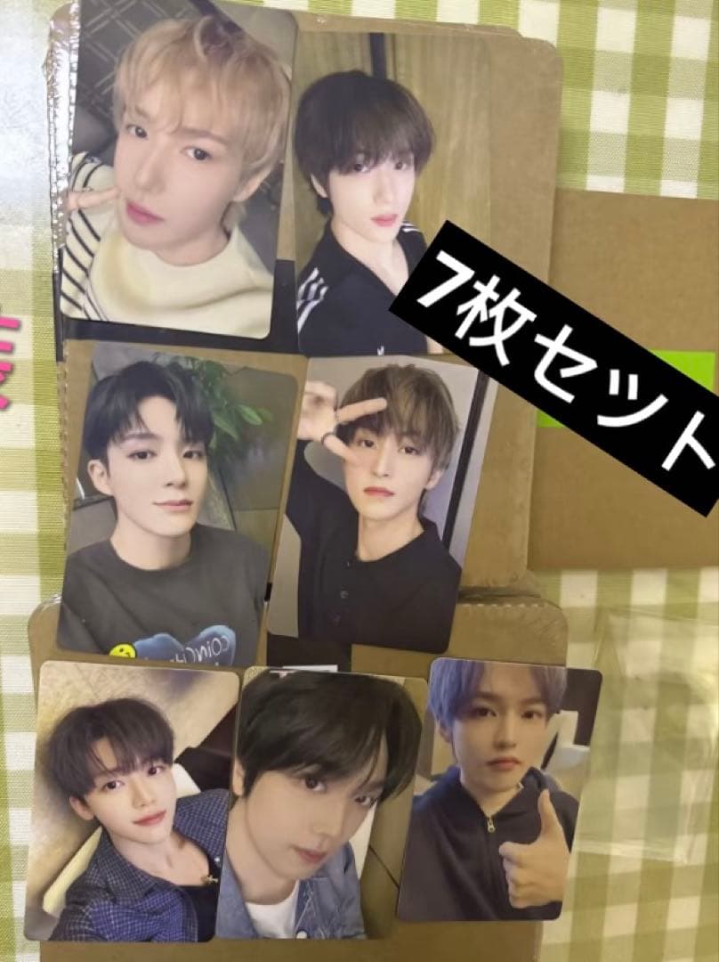 NCTDREAM jingdong 北京 中華 サイン会 トレカ 7枚セツト C