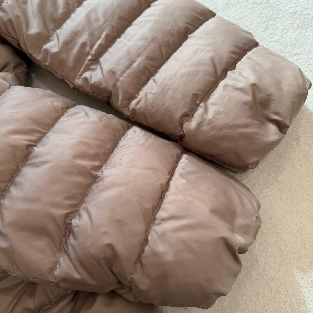 23区　シレータフタロングダウンコート　洗える　ラクーンファー　グレージュ　3L