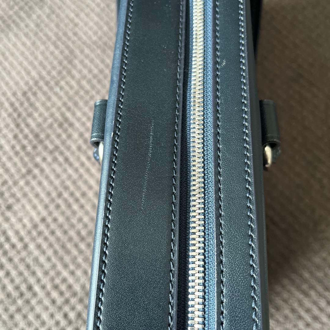 ソメスサドル ブリーフケース ネイビー