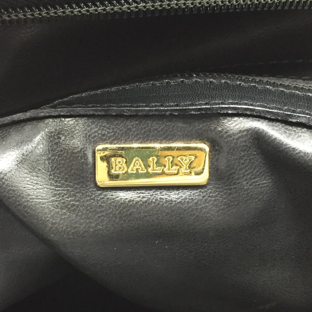 BALLY バリーショルダーバッグ ハンドバッグ レザー 本革 ロック金具