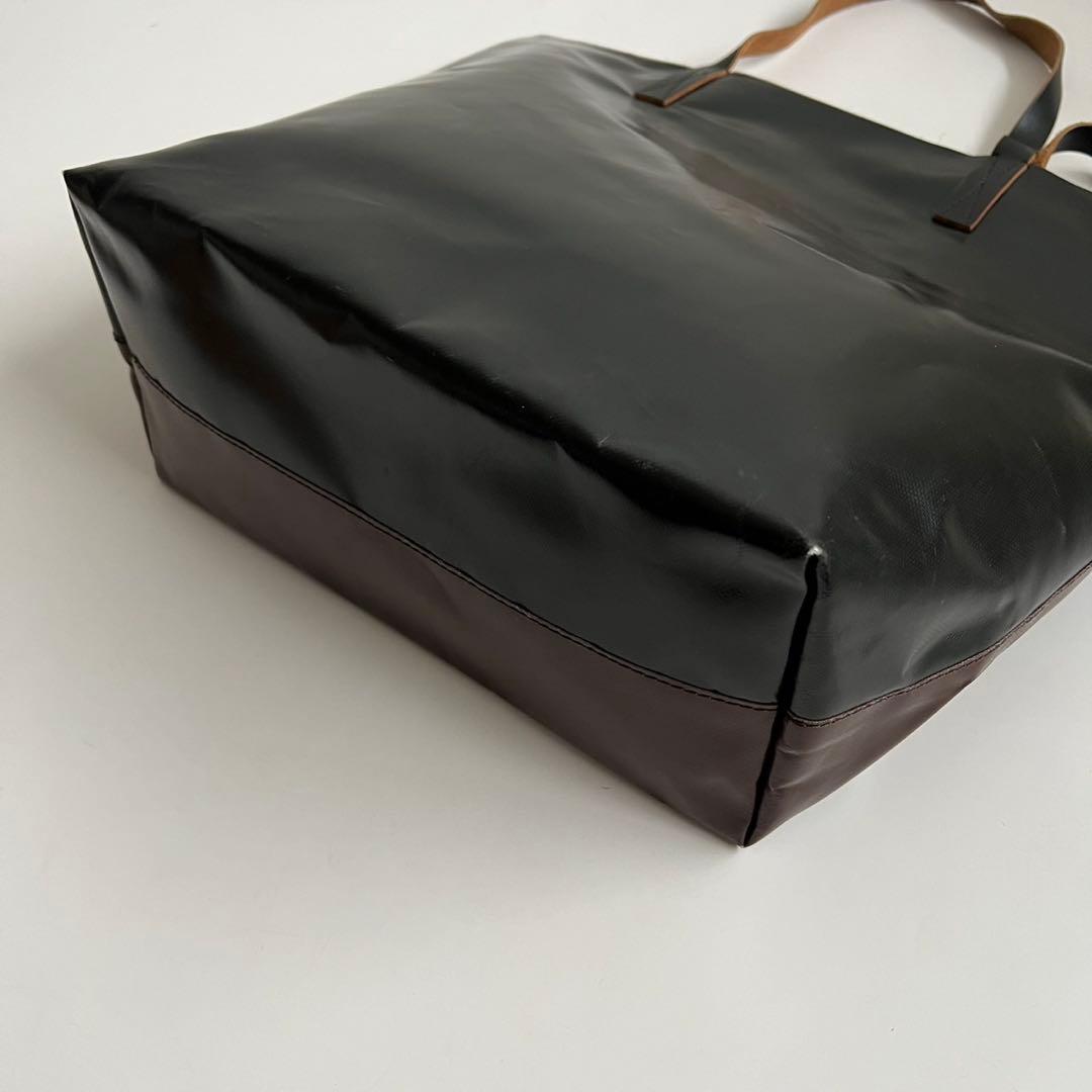 バッグ MARNI PVC TRIBECA HORIZONTAL TOTE BAG