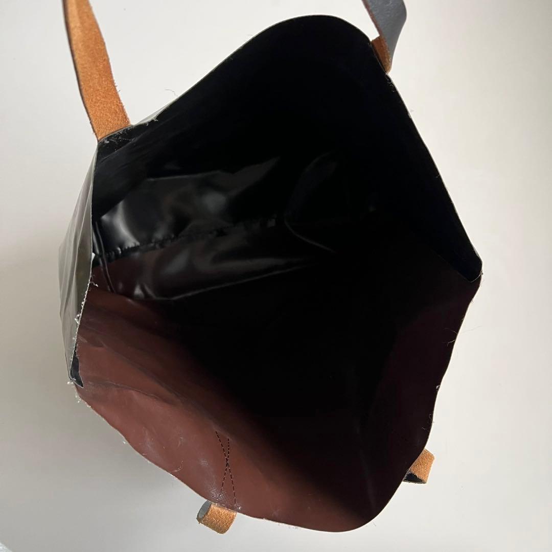 バッグ MARNI PVC TRIBECA HORIZONTAL TOTE BAG