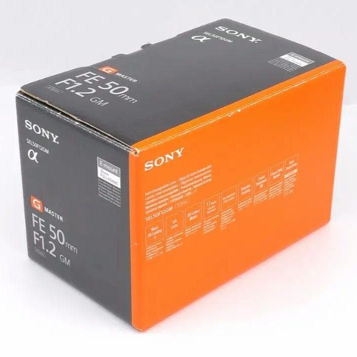 【元箱付き、動作ＯＫ】Sony FE 50mm F1.2 GM ソニーEマウント
