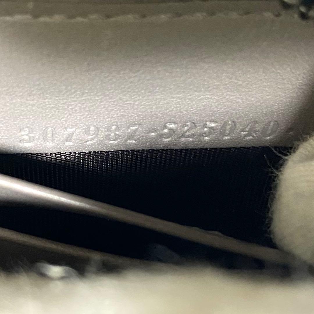 美品✨ GUCCI グッチ マイクロシマ 長財布 ラウンドジップ GG パテント