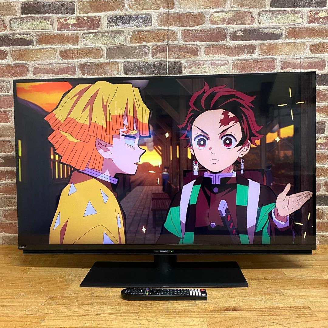 シャープ 43V型 4K液晶テレビ AQUOS 4T-C43DL1 動画アプリ○
