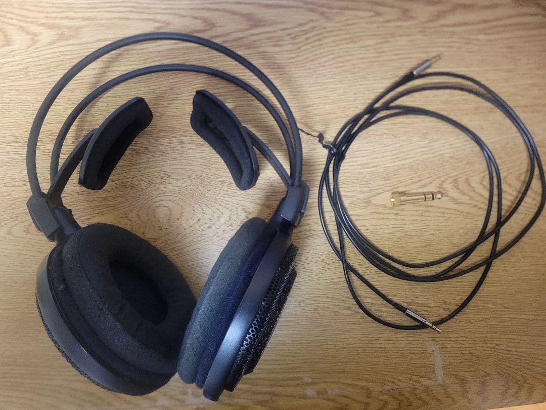 オーディオテクニカ ATH-AD900X リケーブル改造品