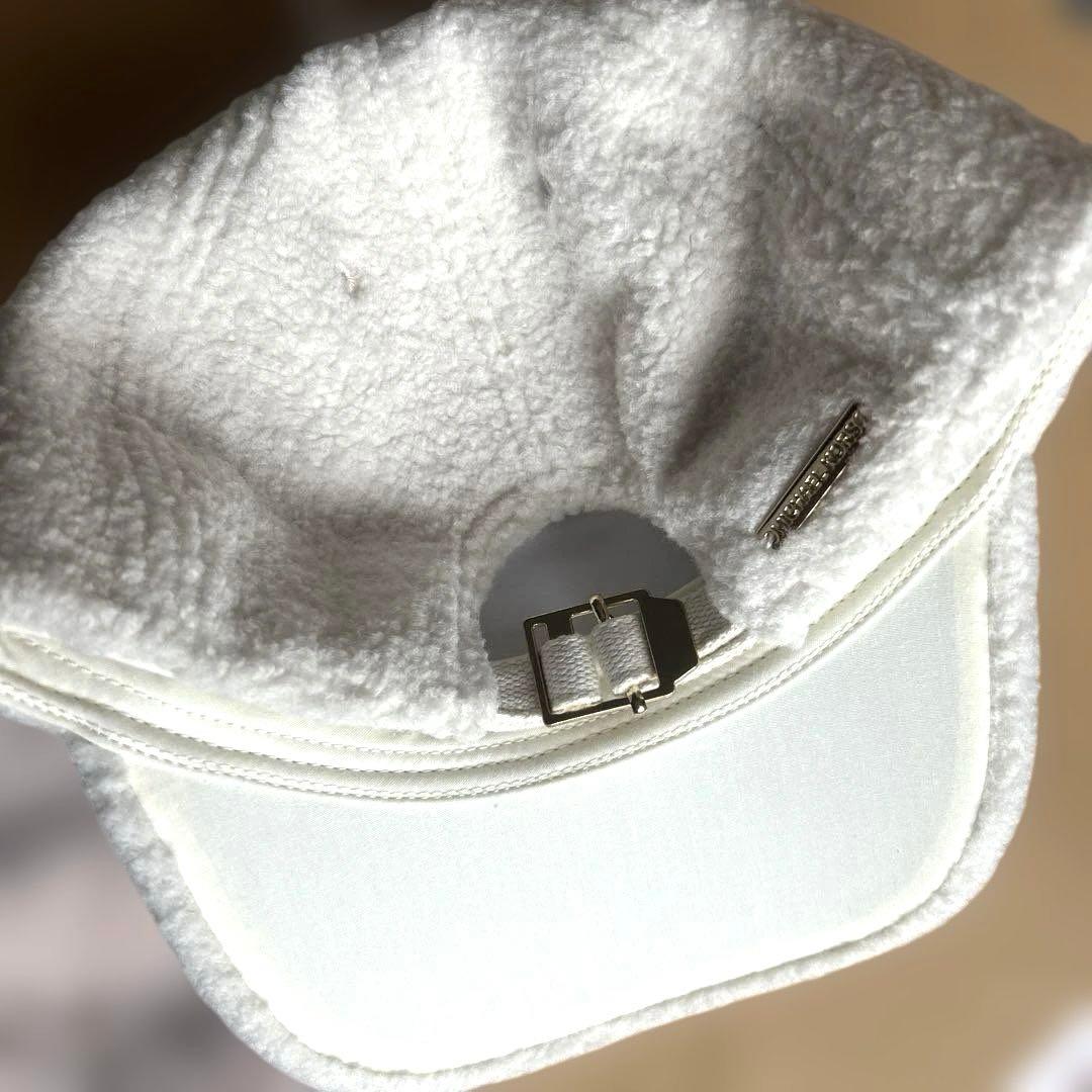 MICHAELKORS マイケルコース キャップMK刺繍　ロゴ 白