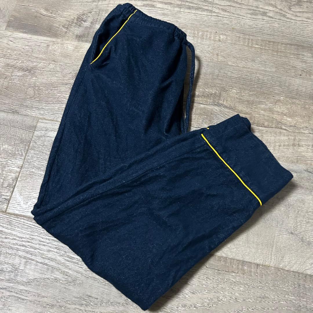 GOOD NIGHT SUIT オーガニックコットン　パジャマ　冬用　紺　S