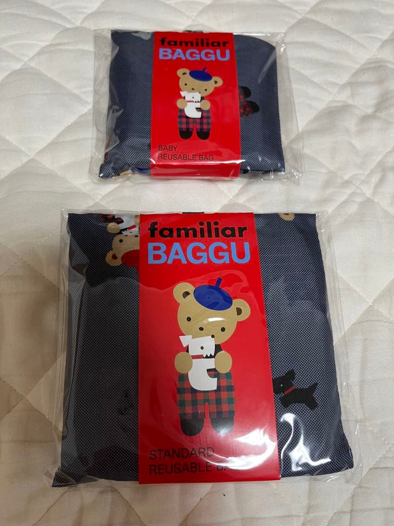 familiar BAGGU エコバッグ 2サイズセット