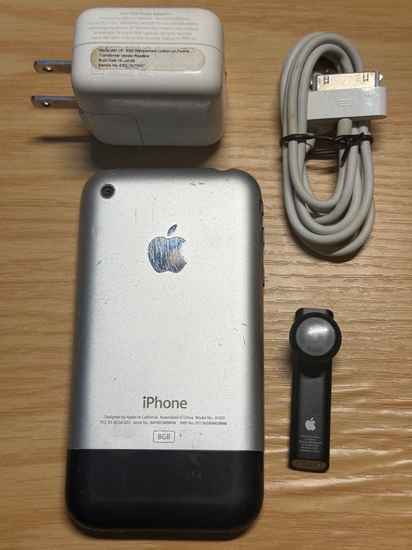 iPhone 2G 日本未発売　8GB 初代iPhone 第1世代 A1203