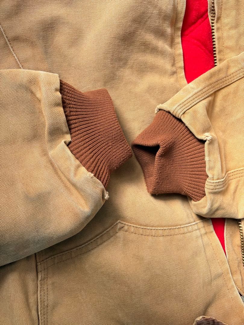 Carharttサンタフェジャケット星タグ ブラウン