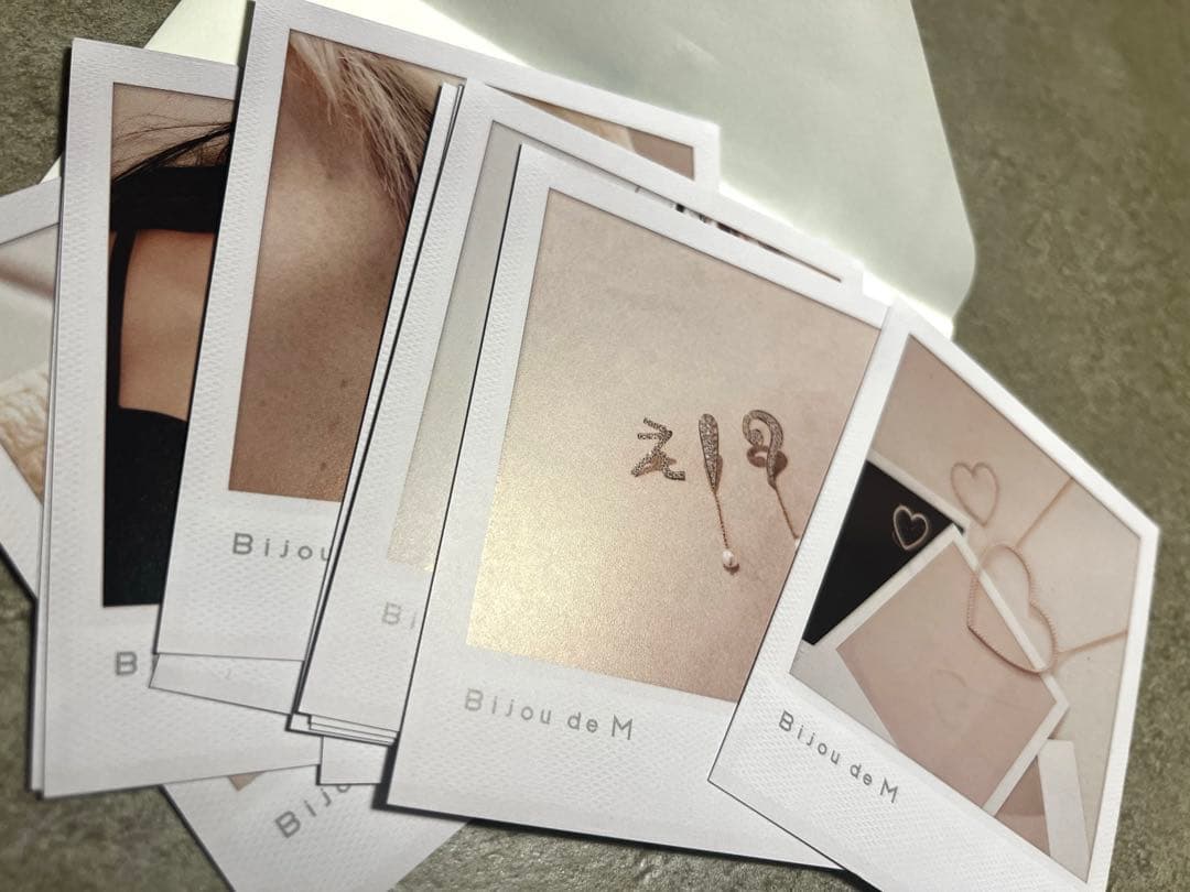 Bijou de Mオープンハートピアス S ゴールド