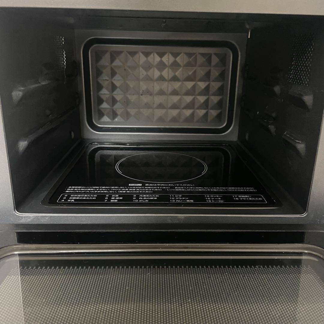 山善 YRP-F180V オーブンレンジ 白 ホワイト