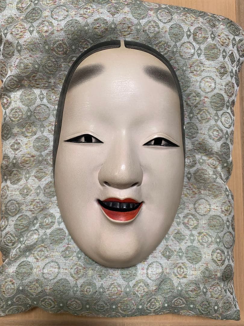 能面　面袋付き　小面・中将