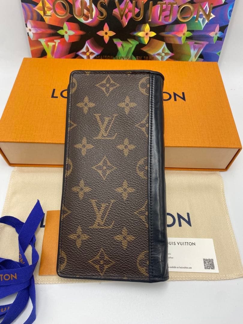 美品‼️新型　LOUIS VUITTON 長財布 ポルトフォイユ・ブラザ