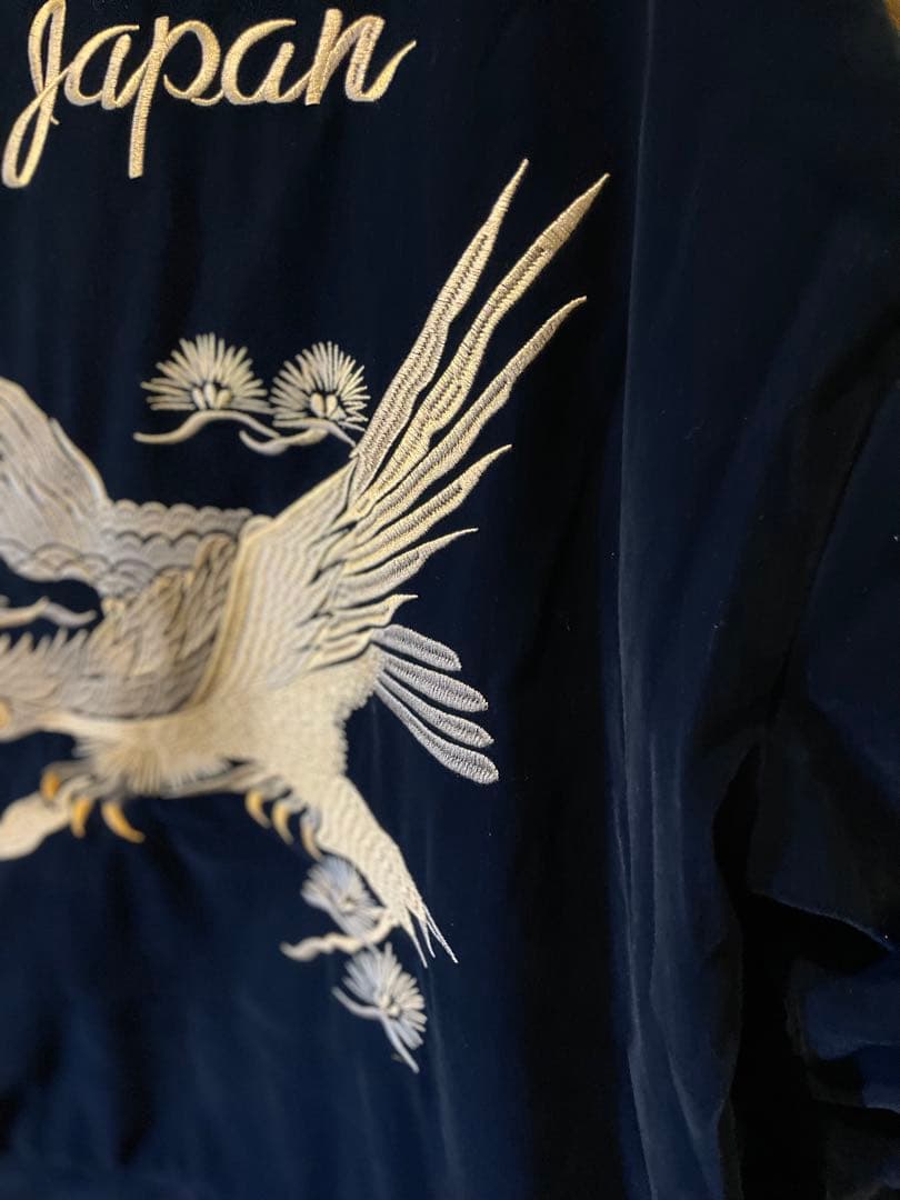 50s スーベニアジャケット 別珍 ベルベット レプリカ スカジャン