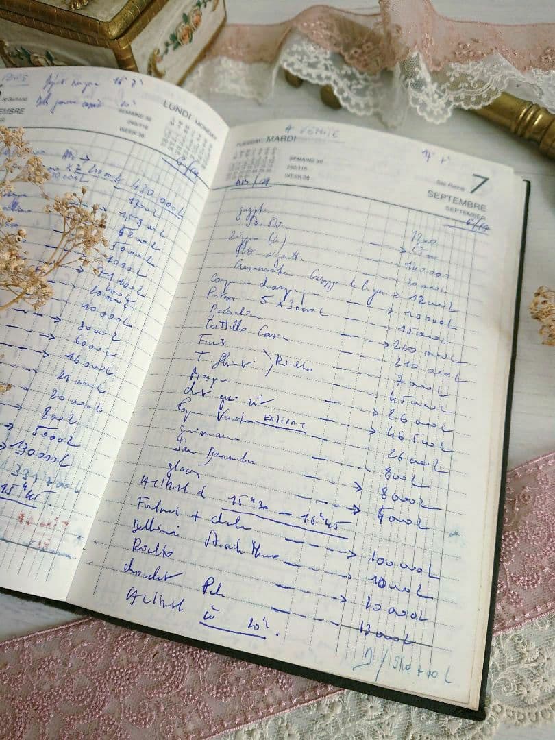 【だいず さま専用】461＋458＋459、３冊おまとめフランス Agenda