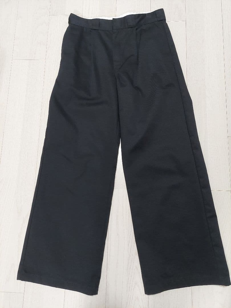 ok.soon Dickies ワイドチノパンツ 黒 L