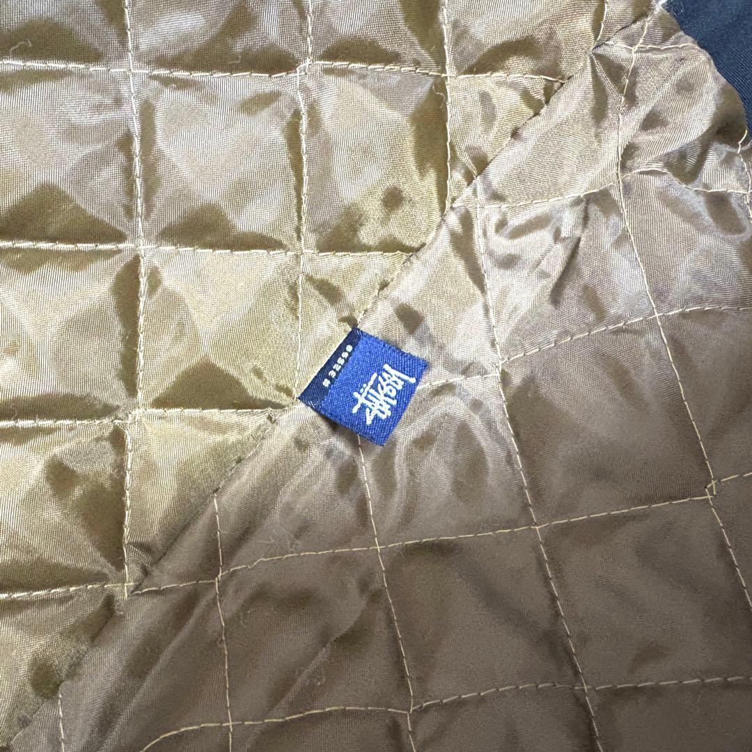 紺タグ 90s STUSSY down coat Coach jacket 中綿
