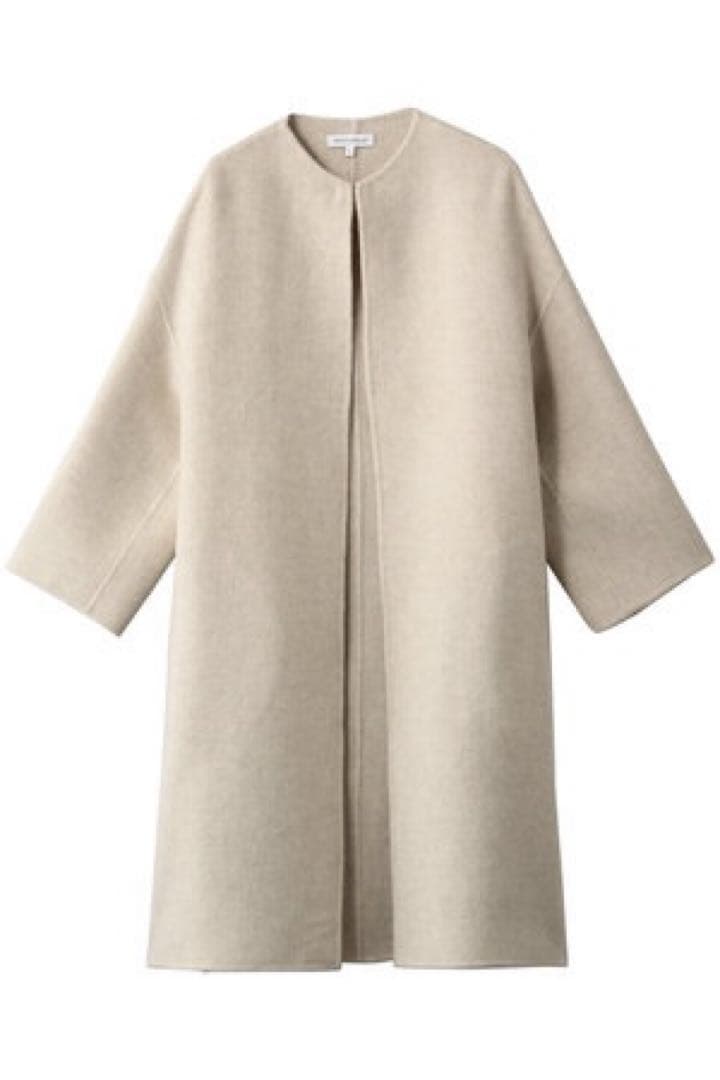 【MADISON BLUE】 ボトルネックビーバーコート/ベージュ