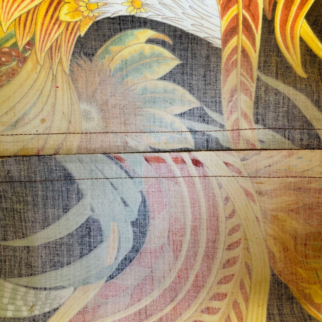 良品 Ferragamo ボストンバッグ PVC ボタニカル 2way 花柄