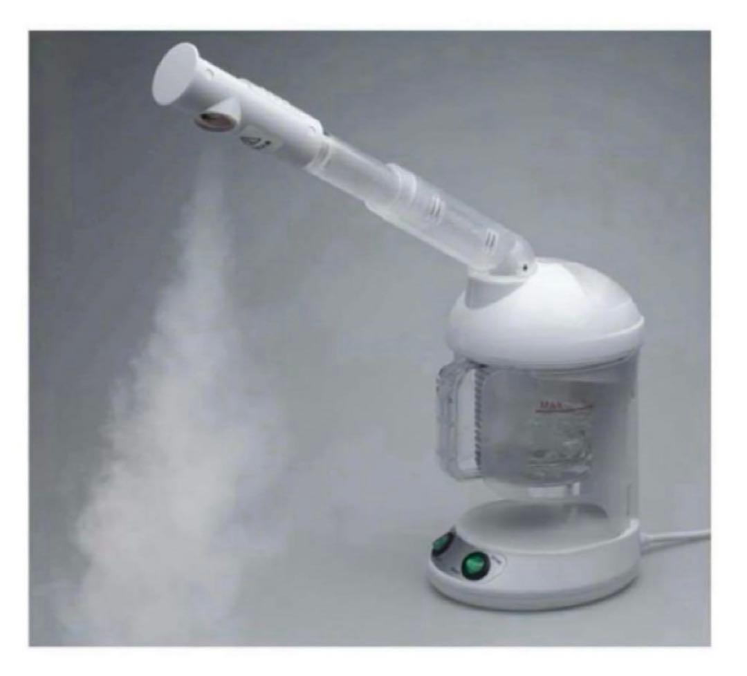 【新品未使用】アロマ対応フェイシャルスチーマー業務用卓上型