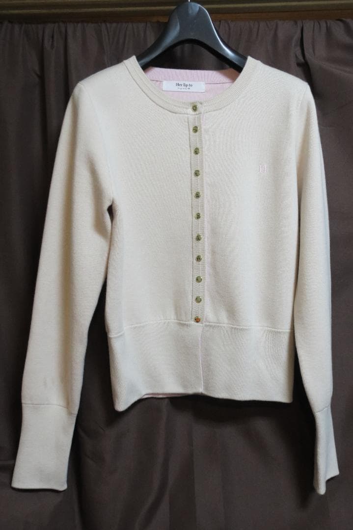 ハーリップトゥ Luxe Comfort Knit Cardigan サイズS