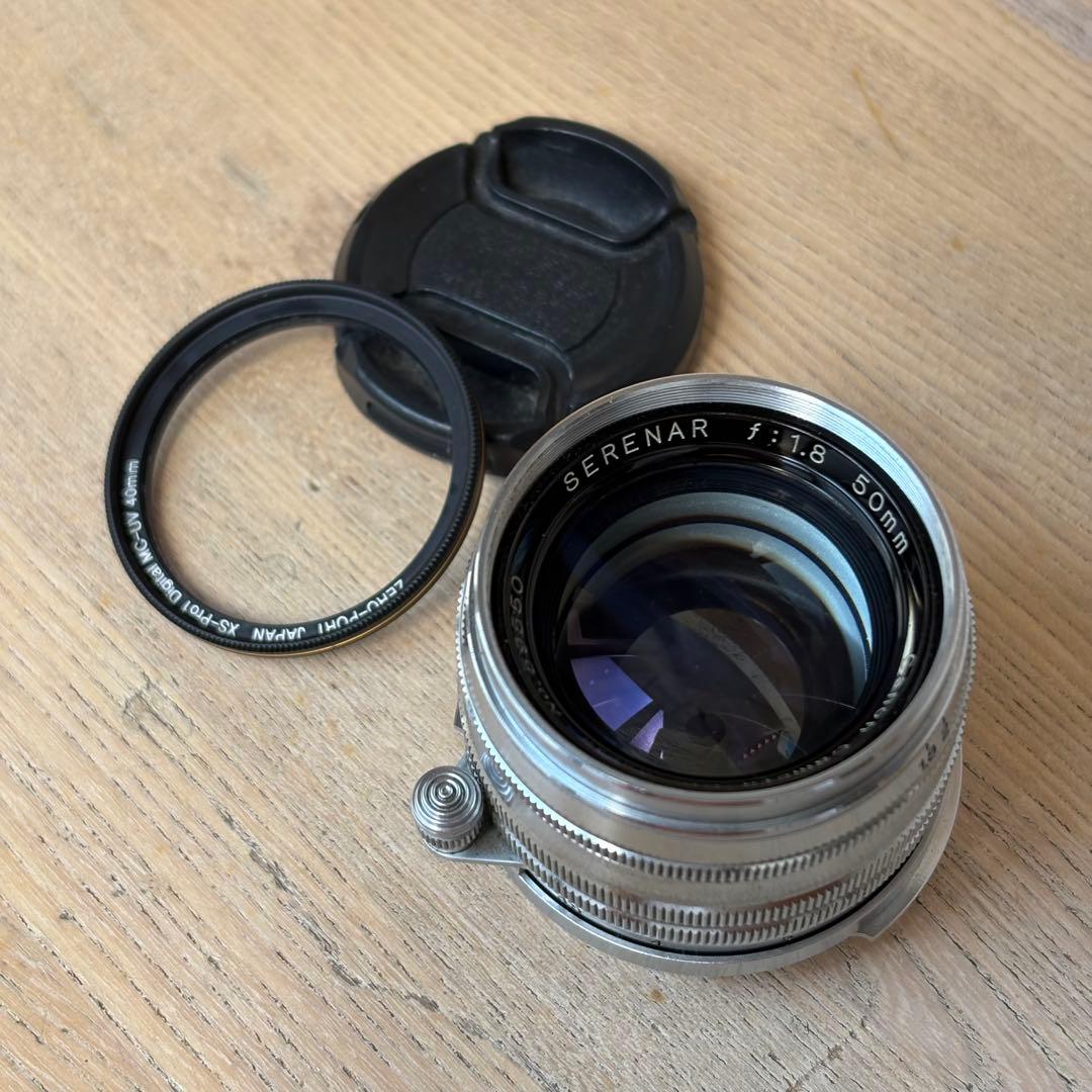 【試写済】Canon SERENAR 50mm F1.8 Lマウント