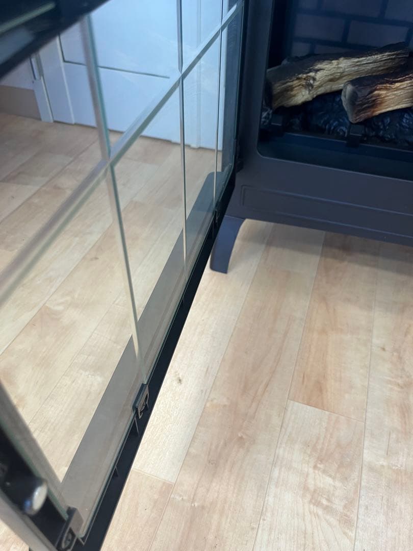 QVCジャパン　フェイク暖炉型　電気ファンヒーター　DFI-5010-01