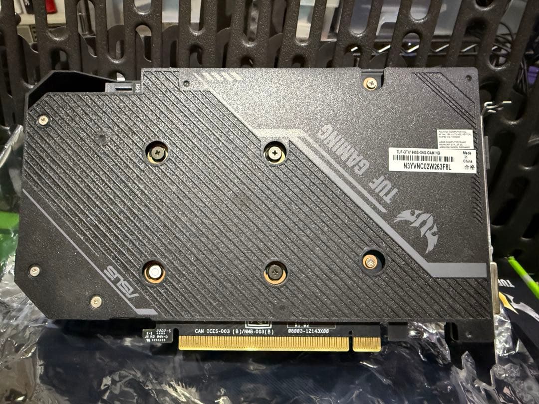 グラフィックボード・グラボ・ビデオカード ASUS NVIDIA GeForce GTX 1660 Super OC 6G